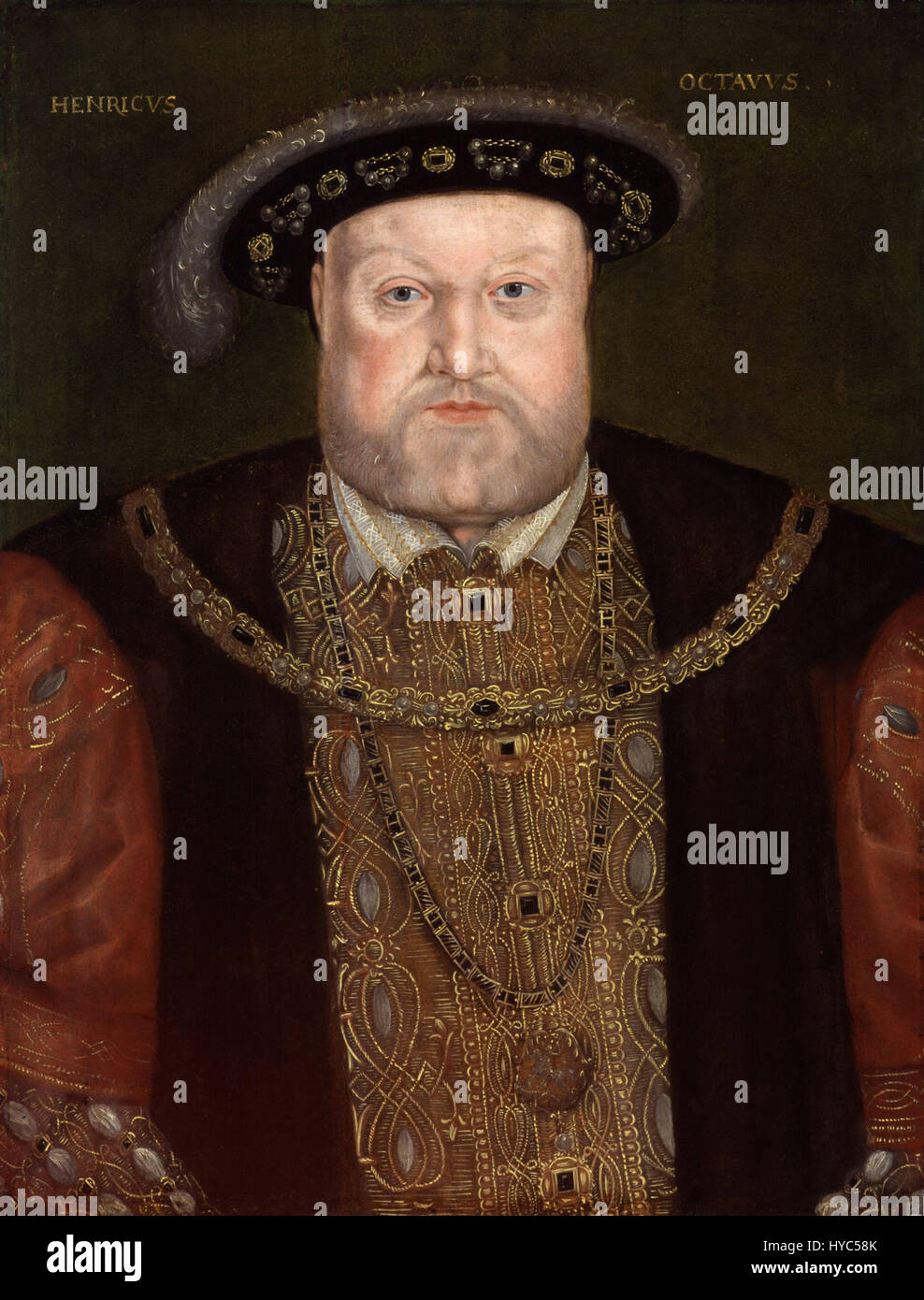 King Henry VIII from NPG (4) Stock Photo