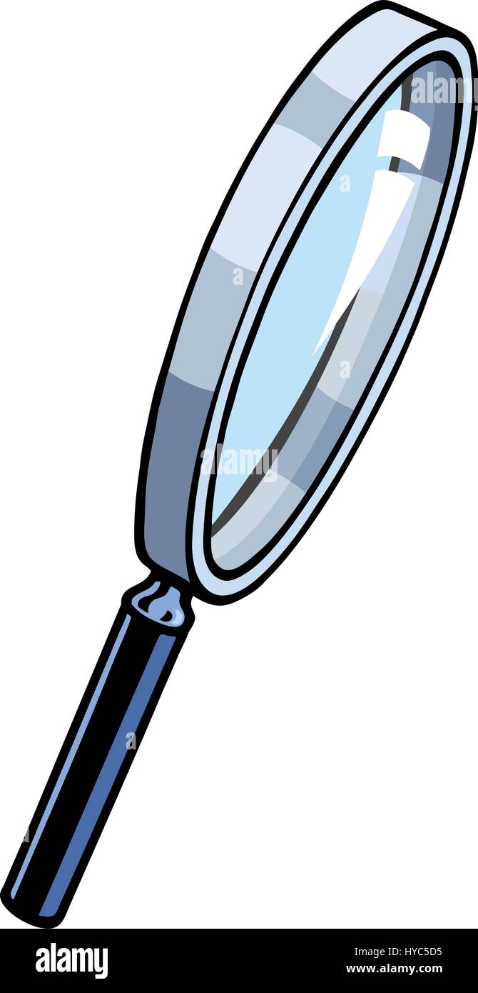 Magnifying Glass Vector Illustration Stock Vector Image & Art Alamy