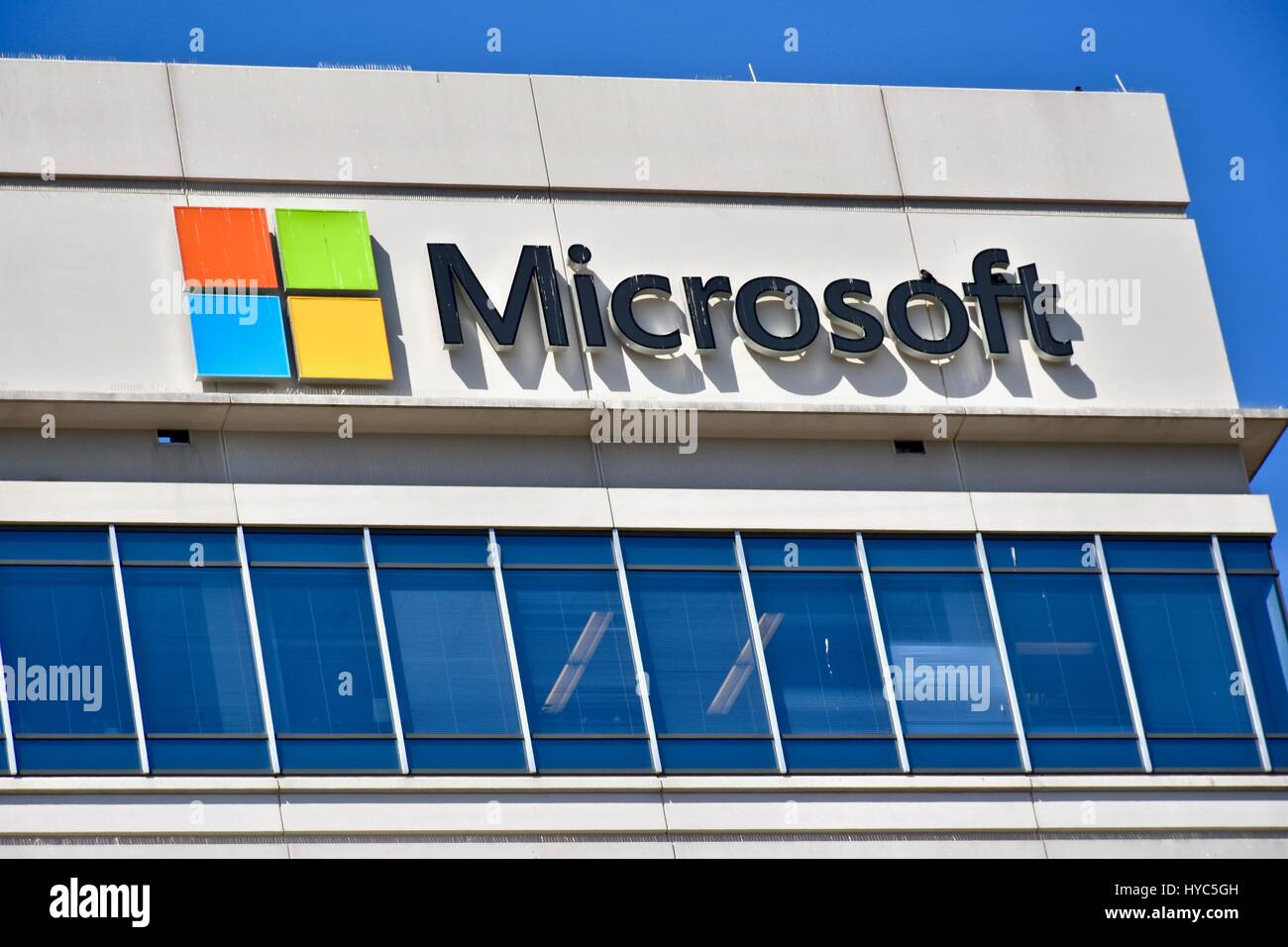 Microsoft corporate offices in Chevy Chase village Stock Photo Alamy