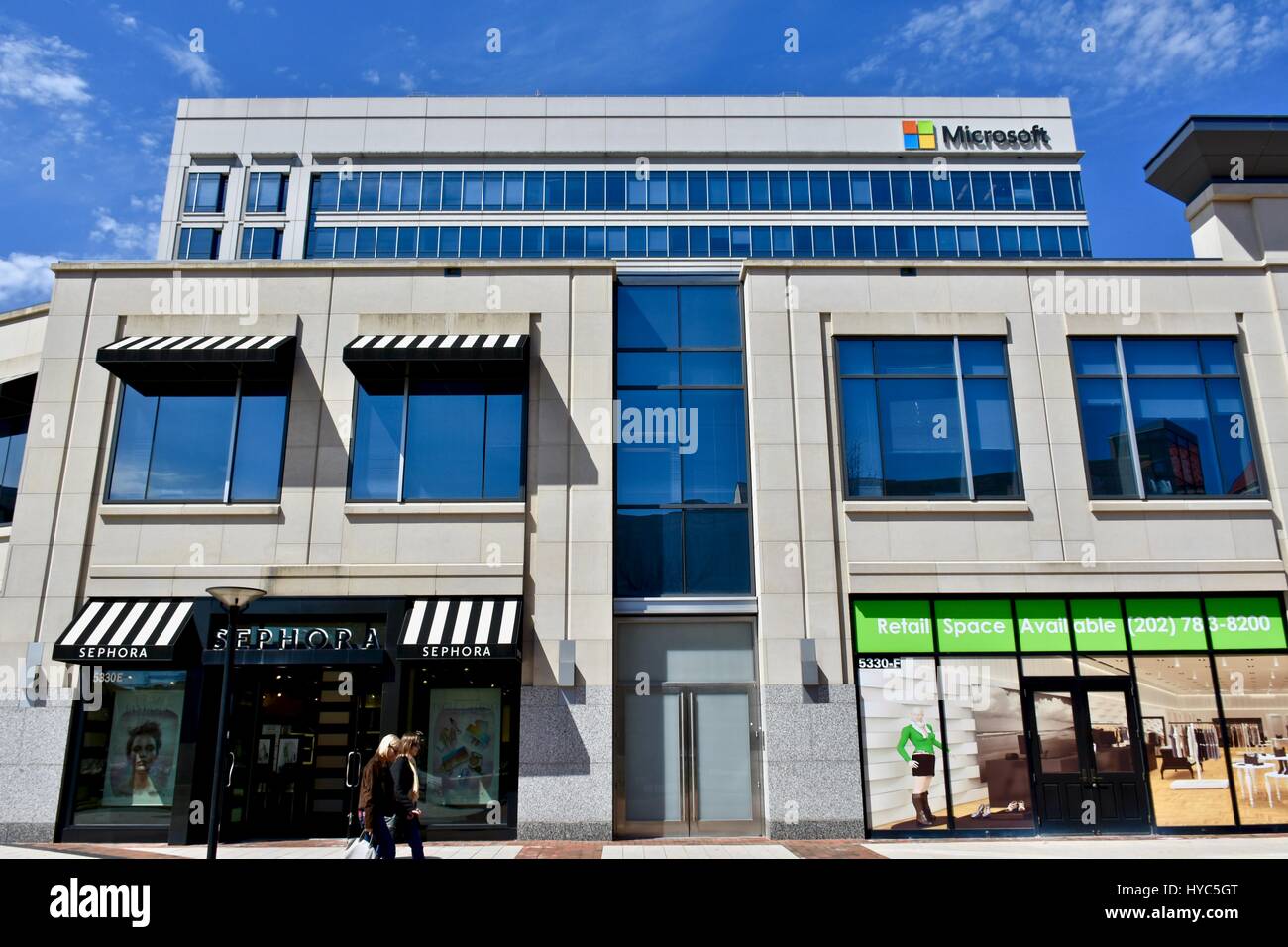 Microsoft corporate offices in Chevy Chase village Stock Photo Alamy
