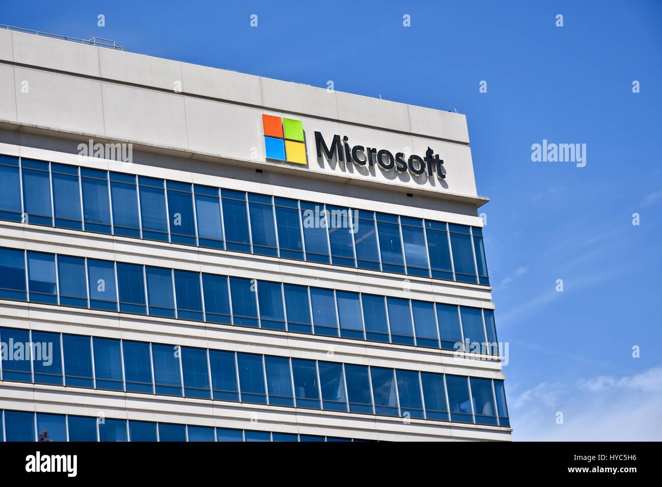 Microsoft corporate offices in Chevy Chase village Stock Photo Alamy