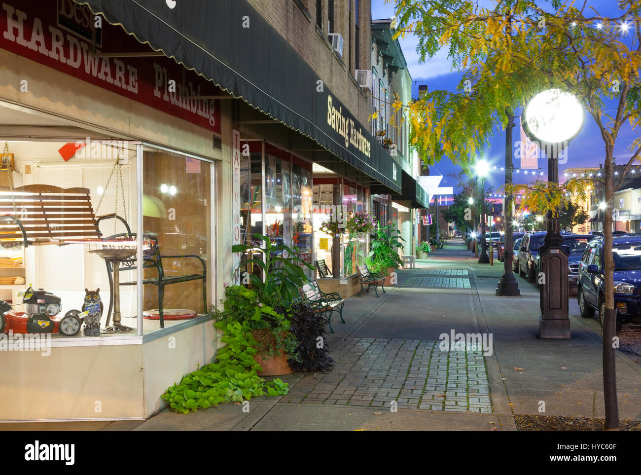 Downtown logan ohio hires stock photography and images Alamy