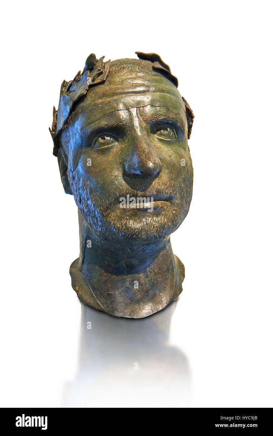 Bronze head classical hi-res stock photography and images - Alamy