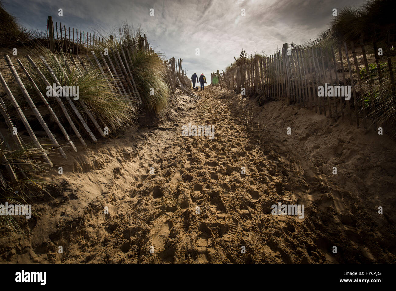 Formby Beach near Liverpool , England Stock Photo Alamy