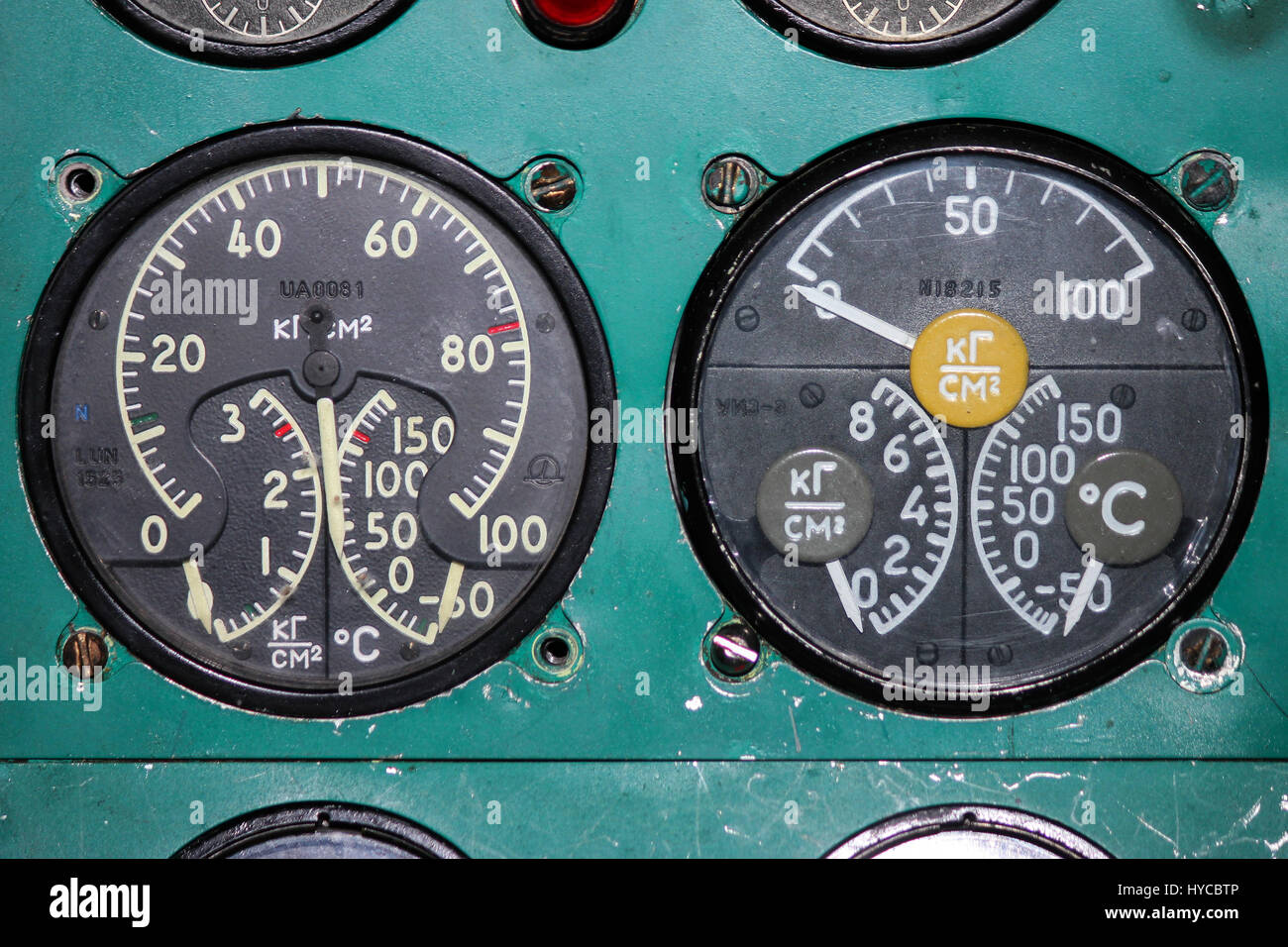 Aircraft Cockpits Instrument Panels