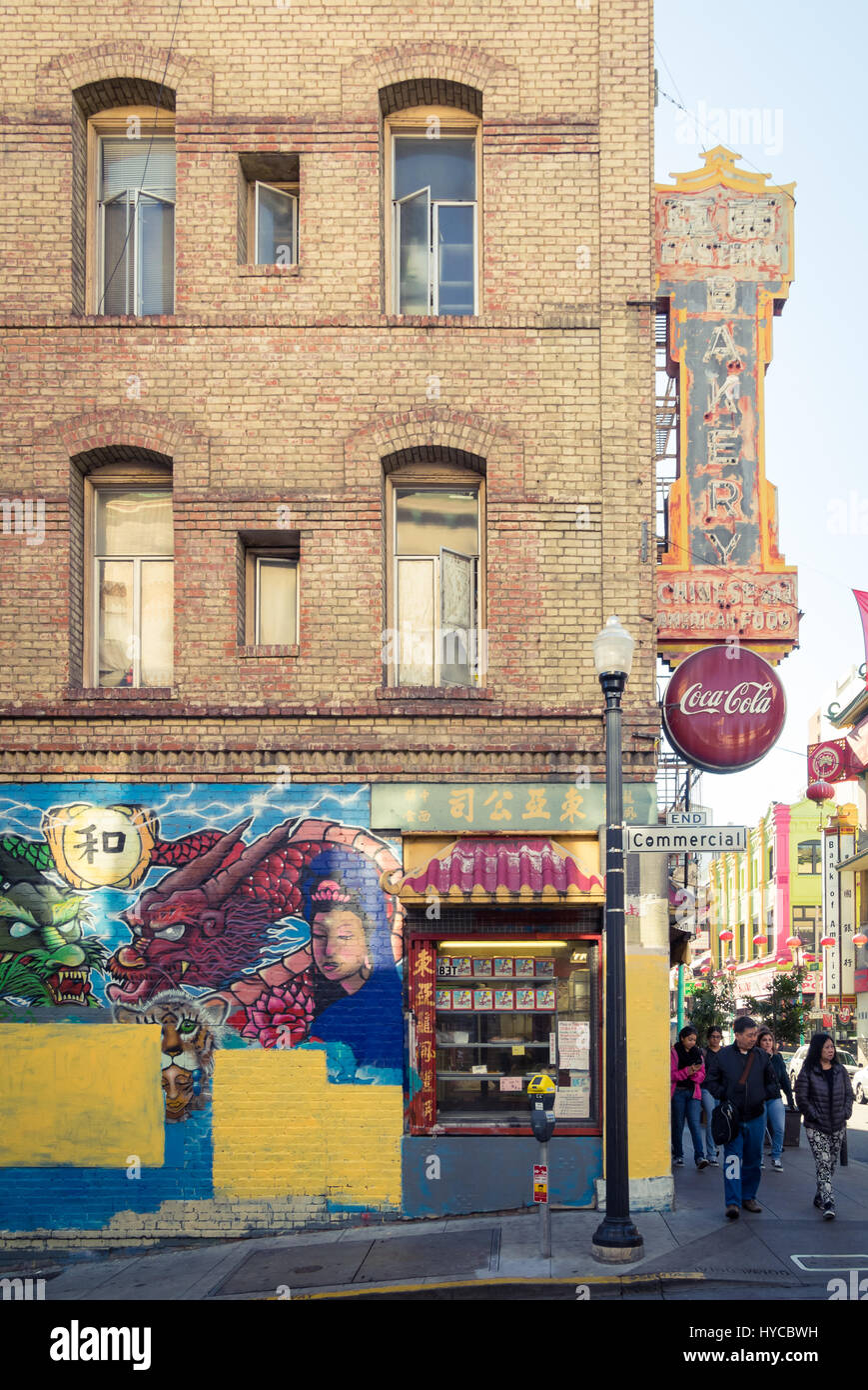 Chinatown mural san francisco hires stock photography and images Alamy