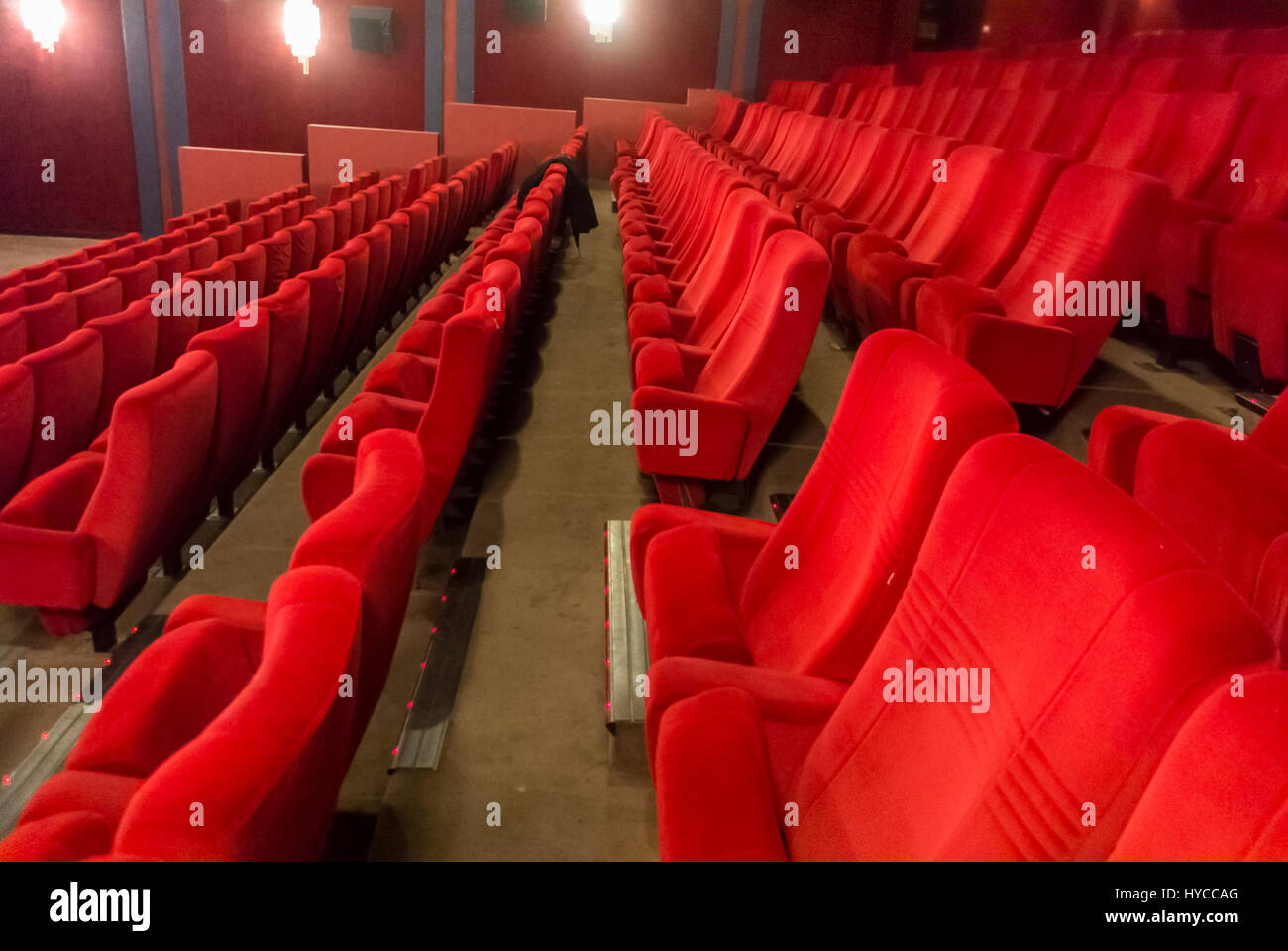 Paris, France, Inside French Cinema, Movie Theater, Interior MK2 Nation