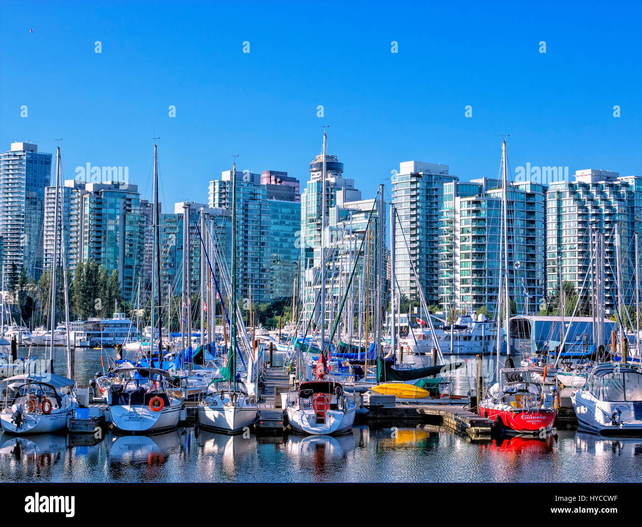 Downtown skyline of vancouver hi-res stock photography and images - Alamy