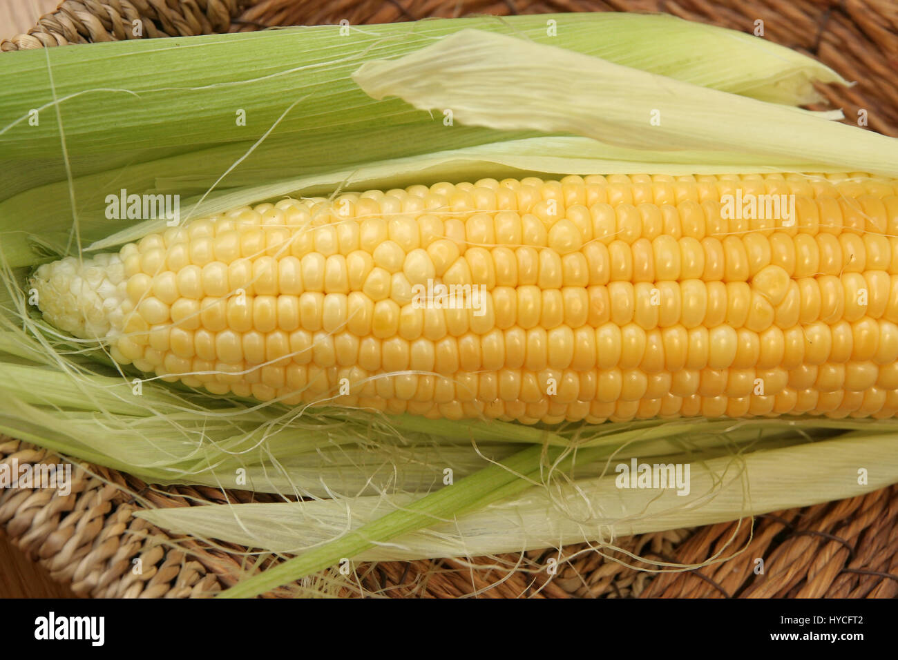 Corn cob. Fresh corn cob Stock Photo Alamy
