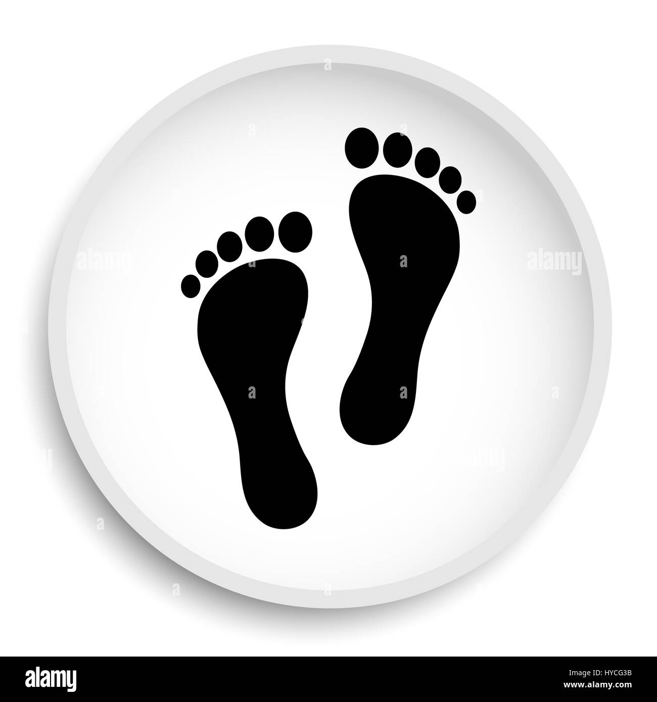 Human footprints anatomy hi-res stock photography and images - Alamy
