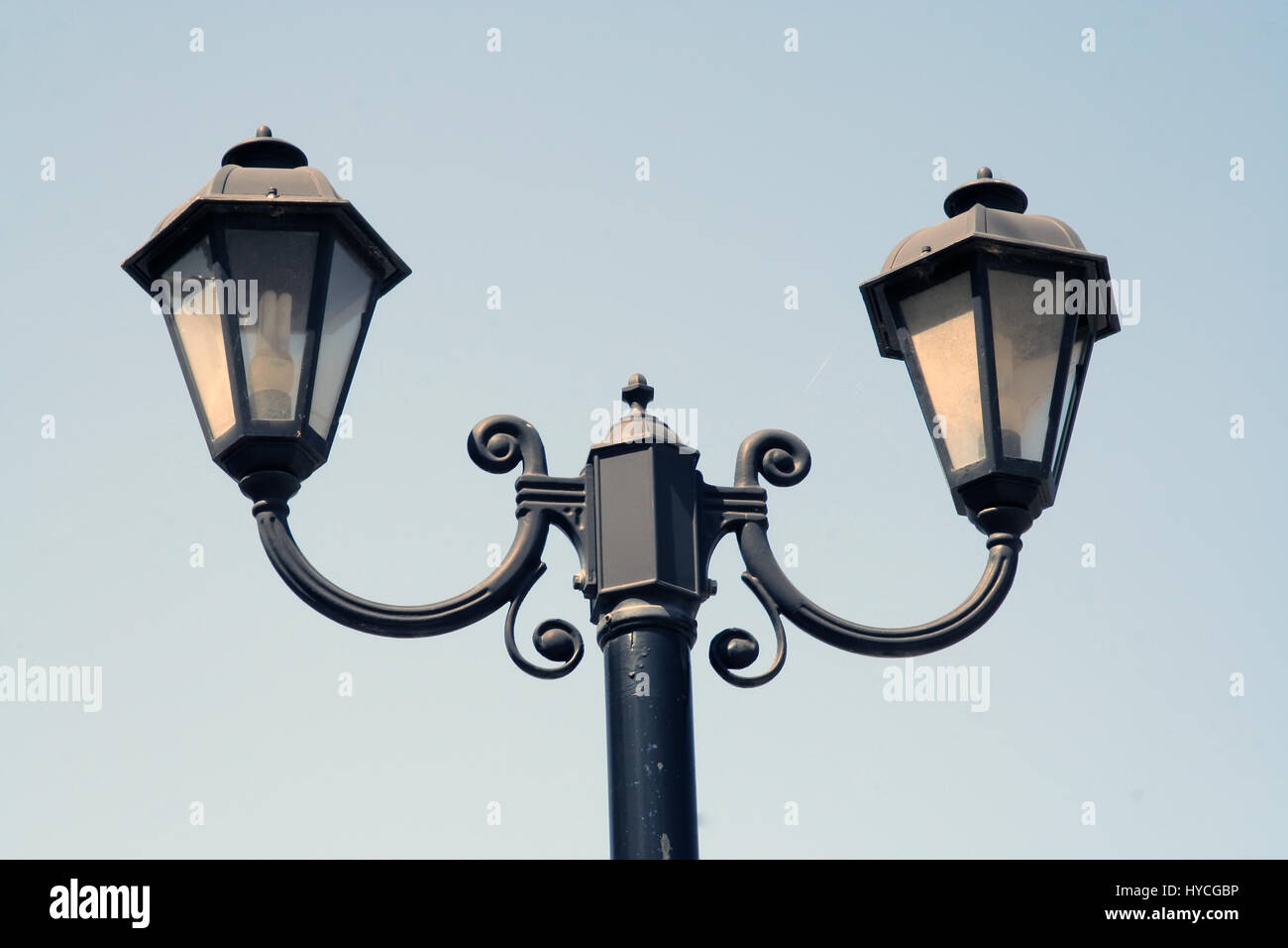 Vintage street lamp Stock Photo - Alamy