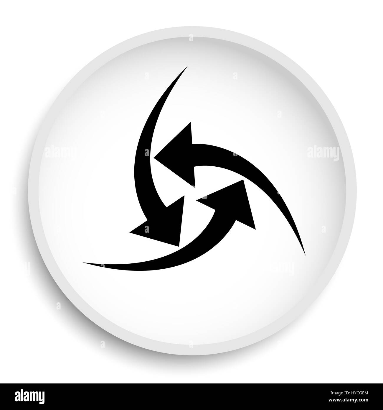 Change icon. Change website button on white background Stock Photo - Alamy