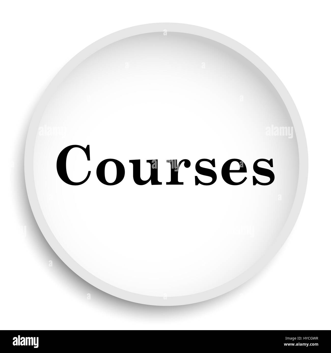 Training development icon internet button Black and White Stock Photos ...
