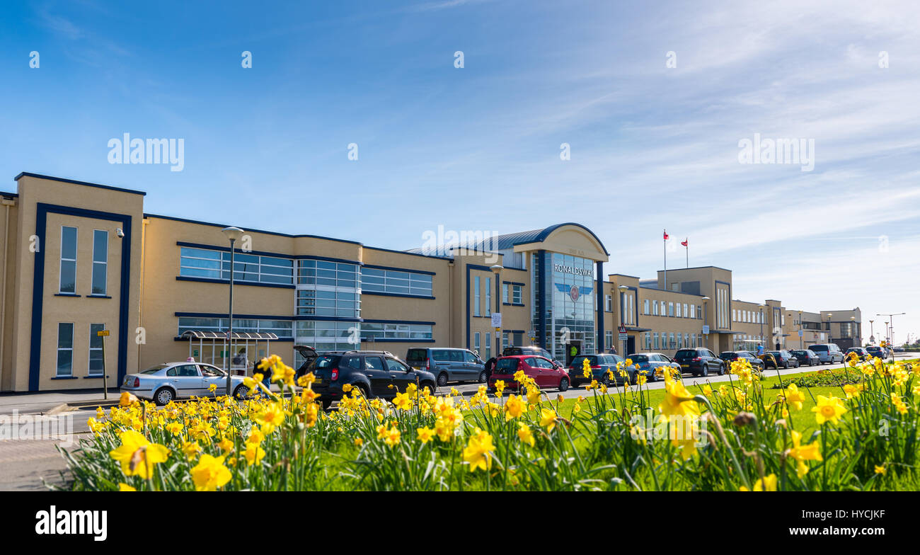 Ronaldsway Airport, Ballasalla, Isle of Man Stock Photo Alamy