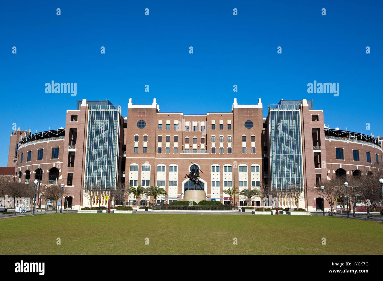 Florida State University Center Complex encompasses classrooms, the visitors center, store and stadium. Stock Photo