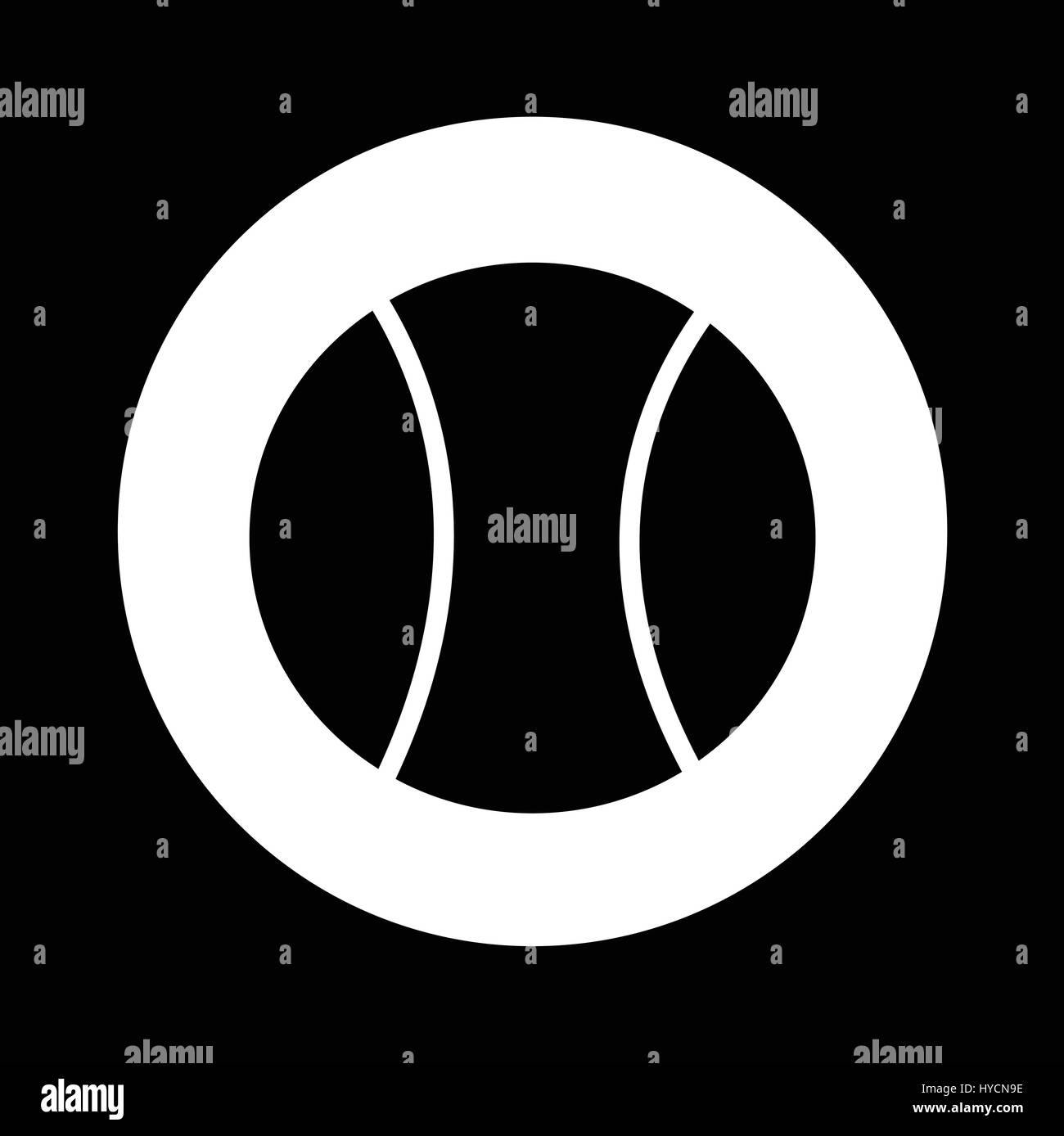 Tennis Ball Icon illustration design Stock Vector Image & Art - Alamy