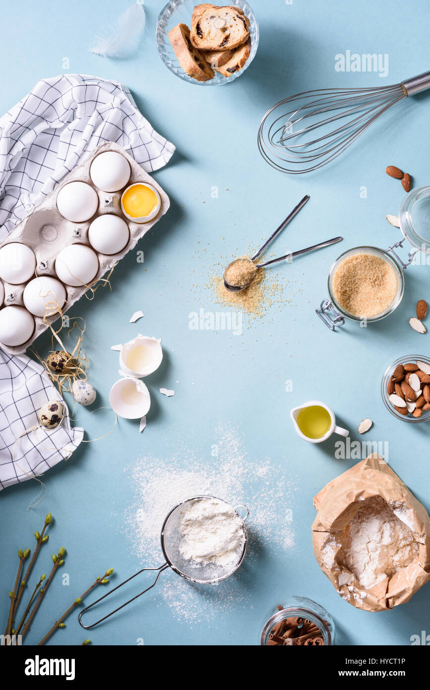 https://c8.alamy.com/comp/HYCT1P/bakery-background-baking-ingredients-over-blue-kitchen-countertop-HYCT1P.jpg