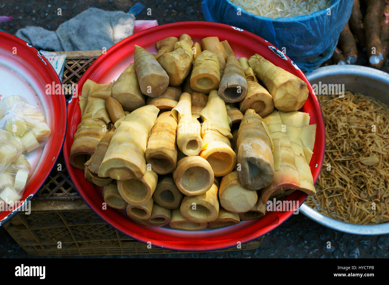 Bamboo Shoots Stock Photo