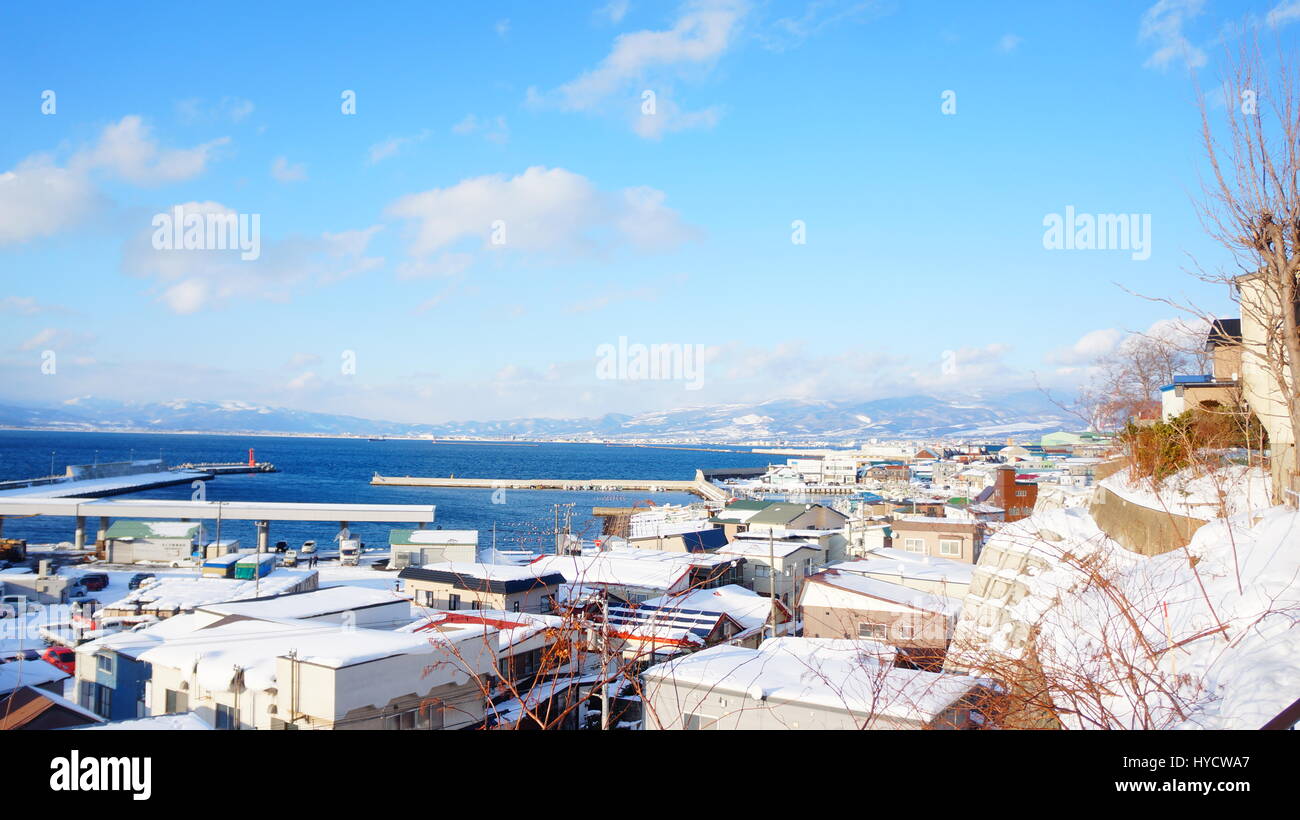 Hakodate japan street harbour hi-res stock photography and
