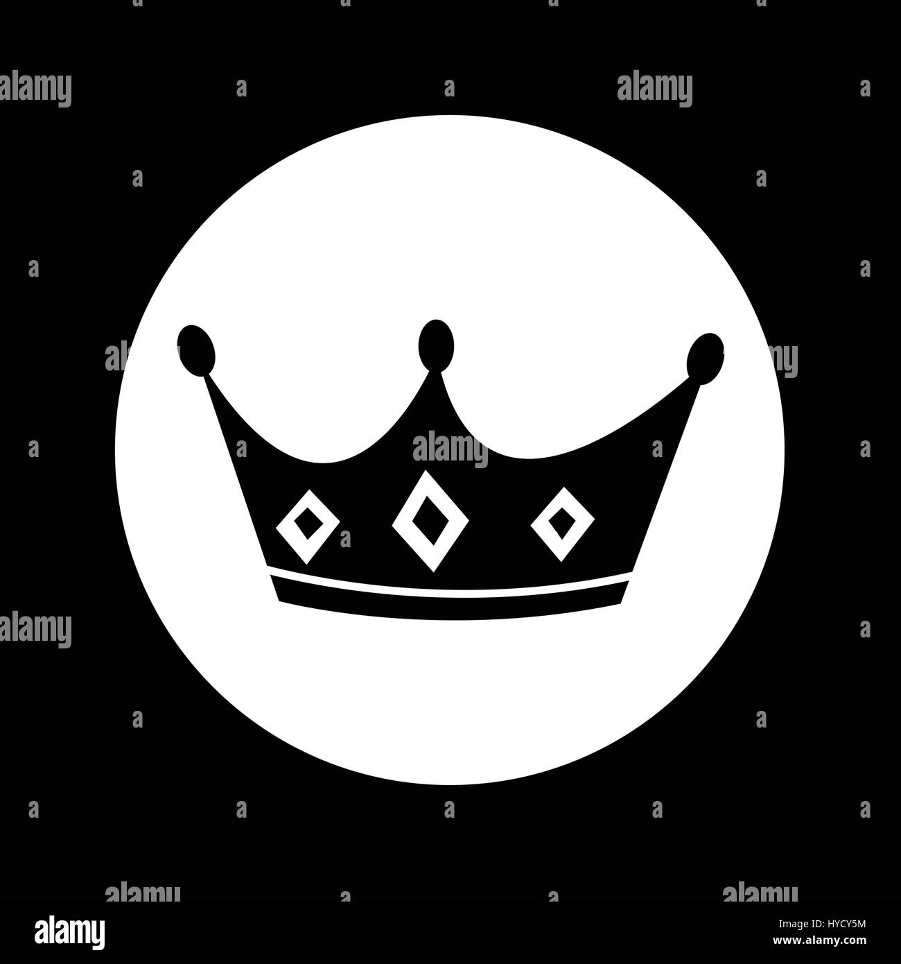 crown icon illustration design Stock Vector Image & Art - Alamy