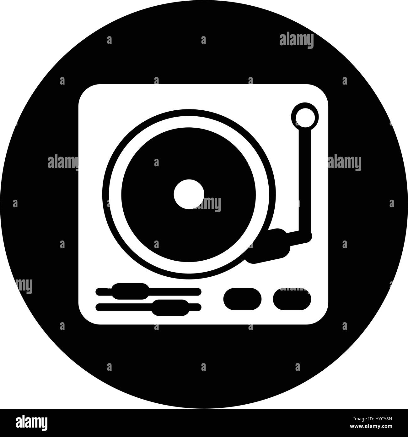 turntable icon illustration design Stock Vector Image & Art - Alamy