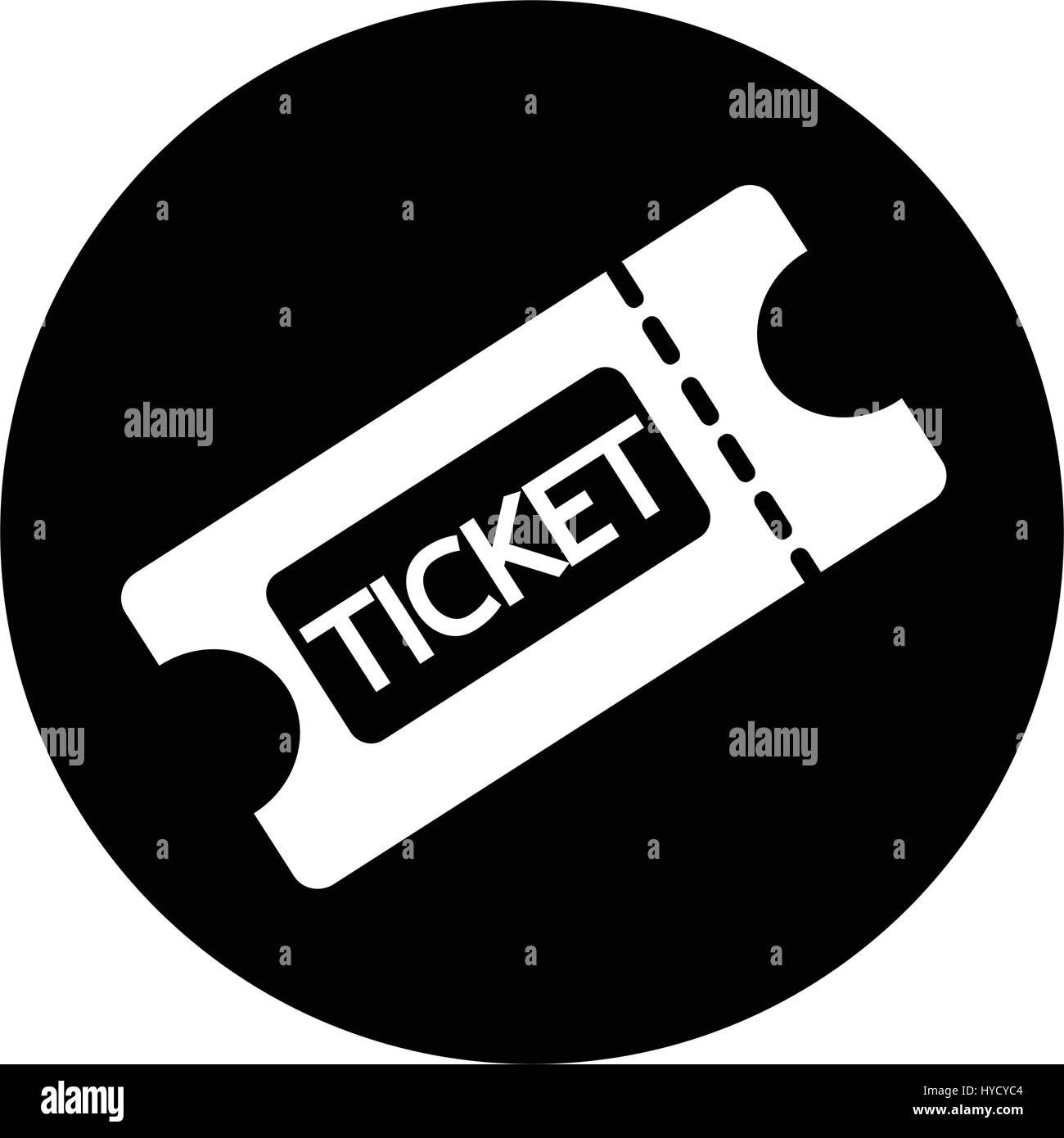 ticket icon illustration design Stock Vector Image & Art - Alamy