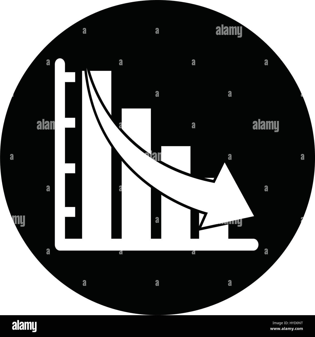diagram graph icon Stock Vector Image & Art - Alamy