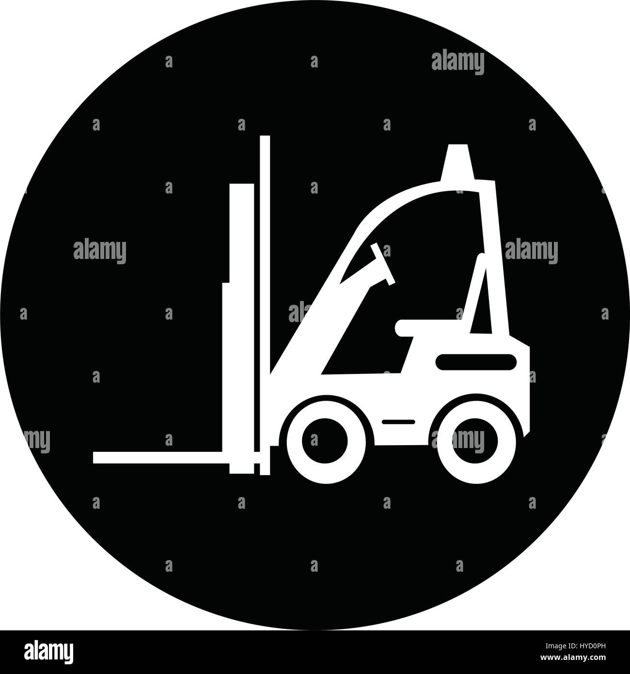 Forklift truck icon Stock Vector Image & Art - Alamy