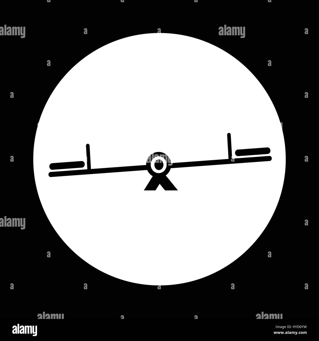 teeter icon Stock Vector Image & Art Alamy