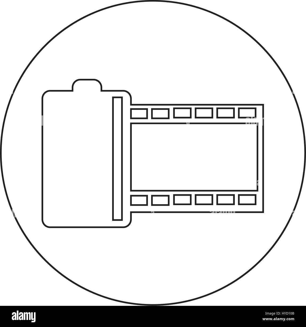 film tape icon Stock Vector Image & Art Alamy