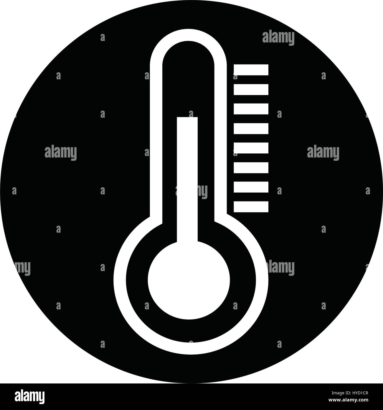 Medicine icon thermometer Stock Vector Images - Alamy