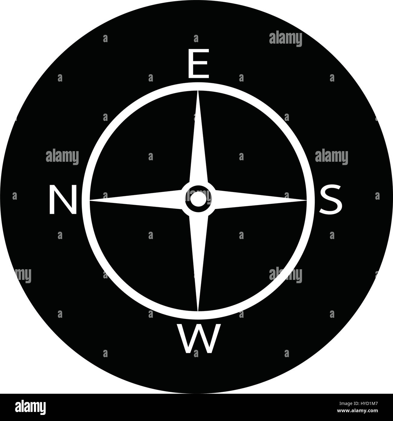 Wind direction vectors hi-res stock photography and images - Alamy