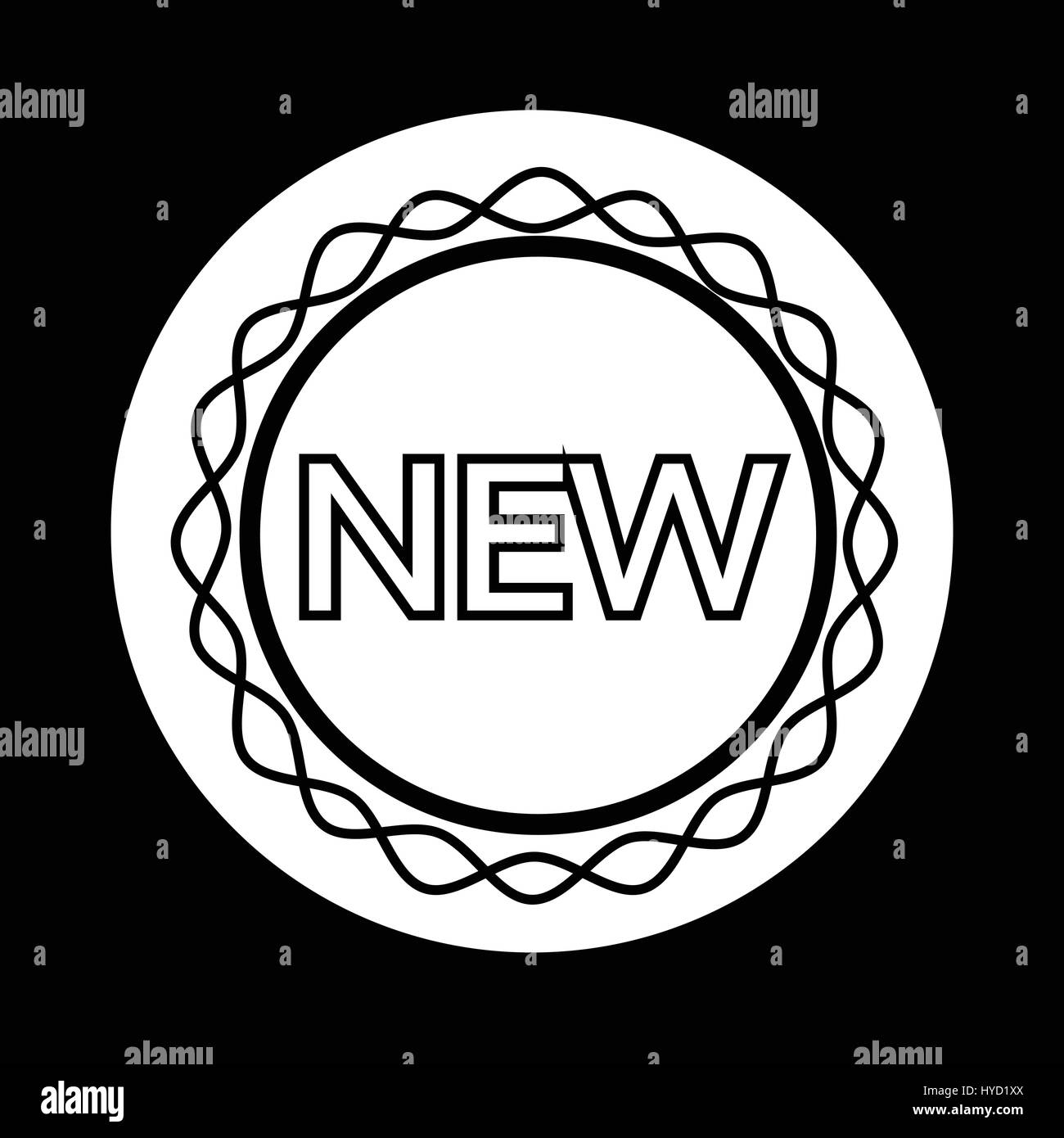 New sign icon Stock Vector Image & Art - Alamy