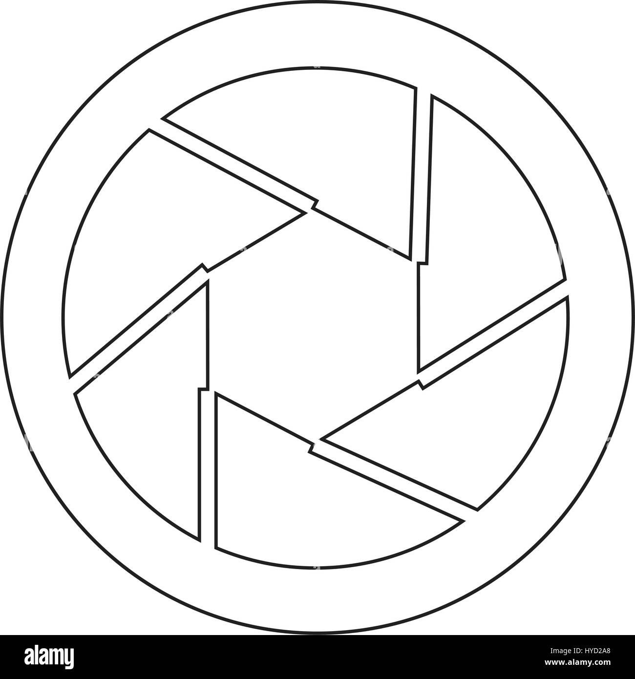 Shutter blade Stock Vector Images - Alamy