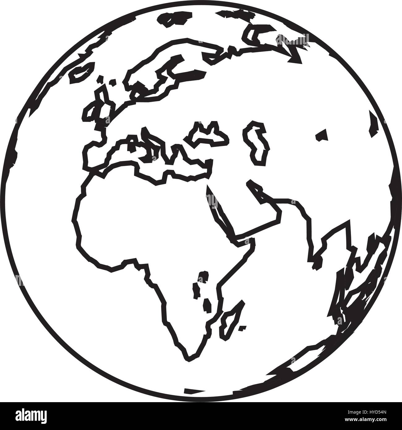 Planet earth geography Stock Vector Image & Art - Alamy