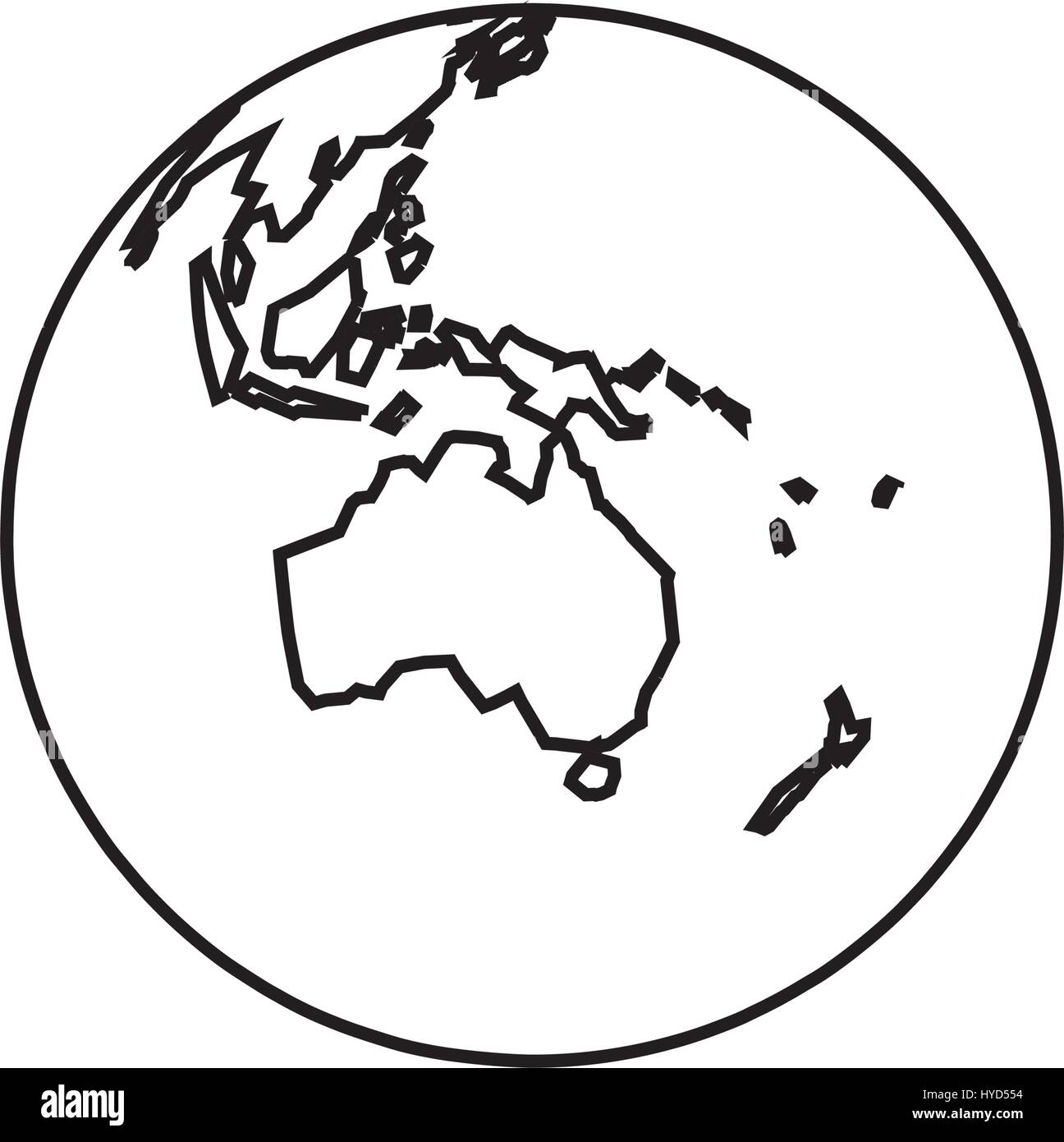 Planet earth geography Stock Vector Image & Art - Alamy