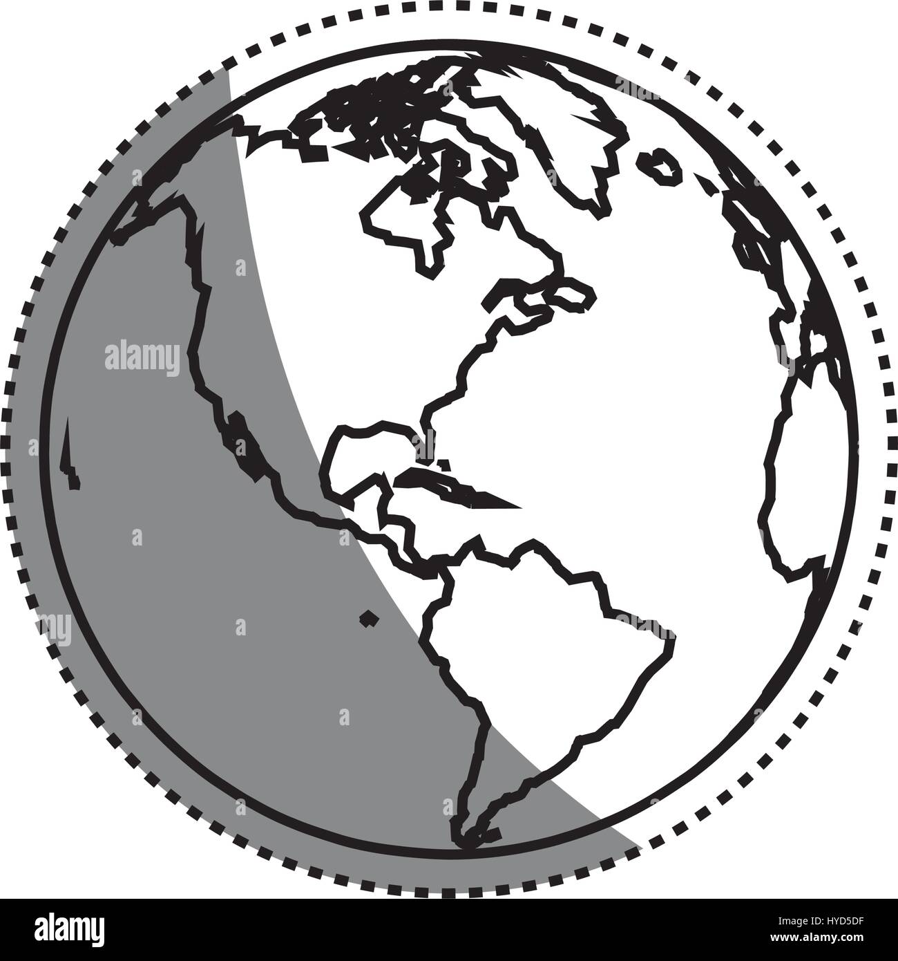 Planet earth geography Stock Vector Image & Art - Alamy