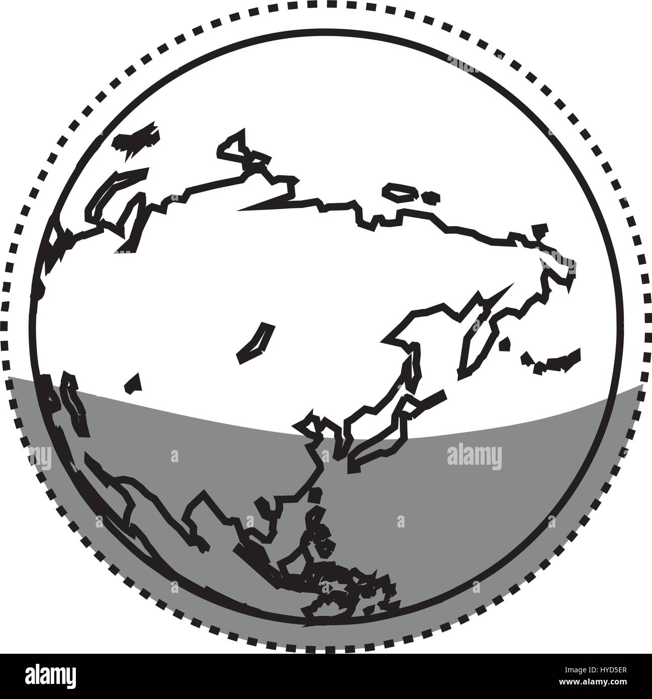 Planet earth geography Stock Vector Image & Art - Alamy