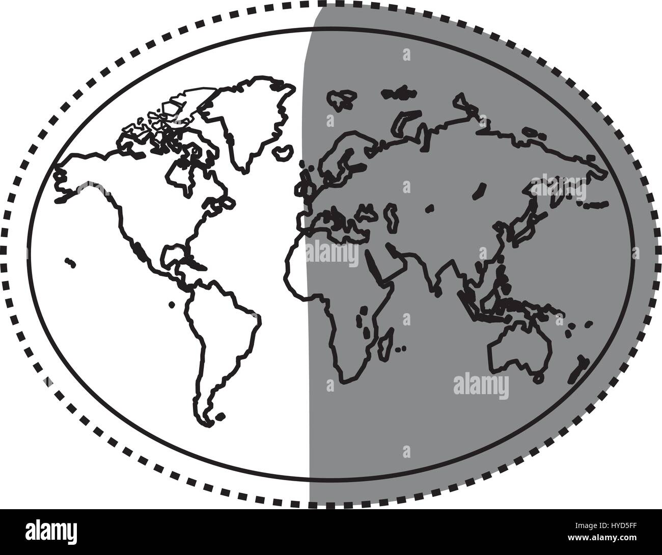 Planet earth geography Stock Vector Image & Art - Alamy