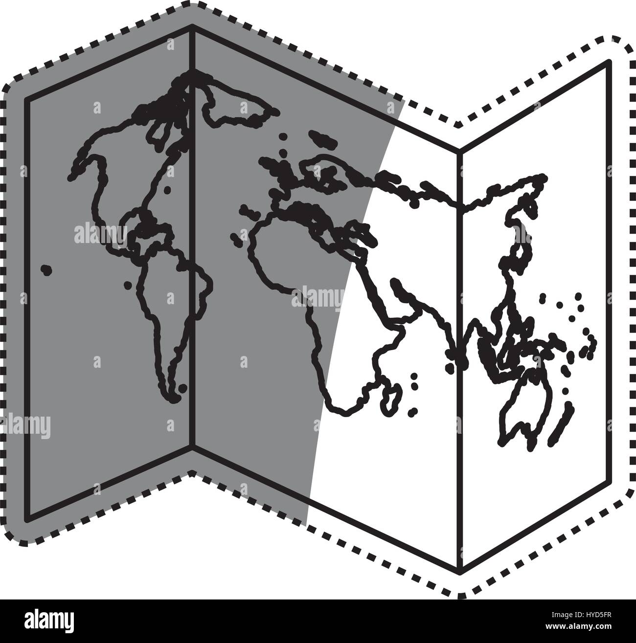 Planet earth geography Stock Vector Image & Art - Alamy