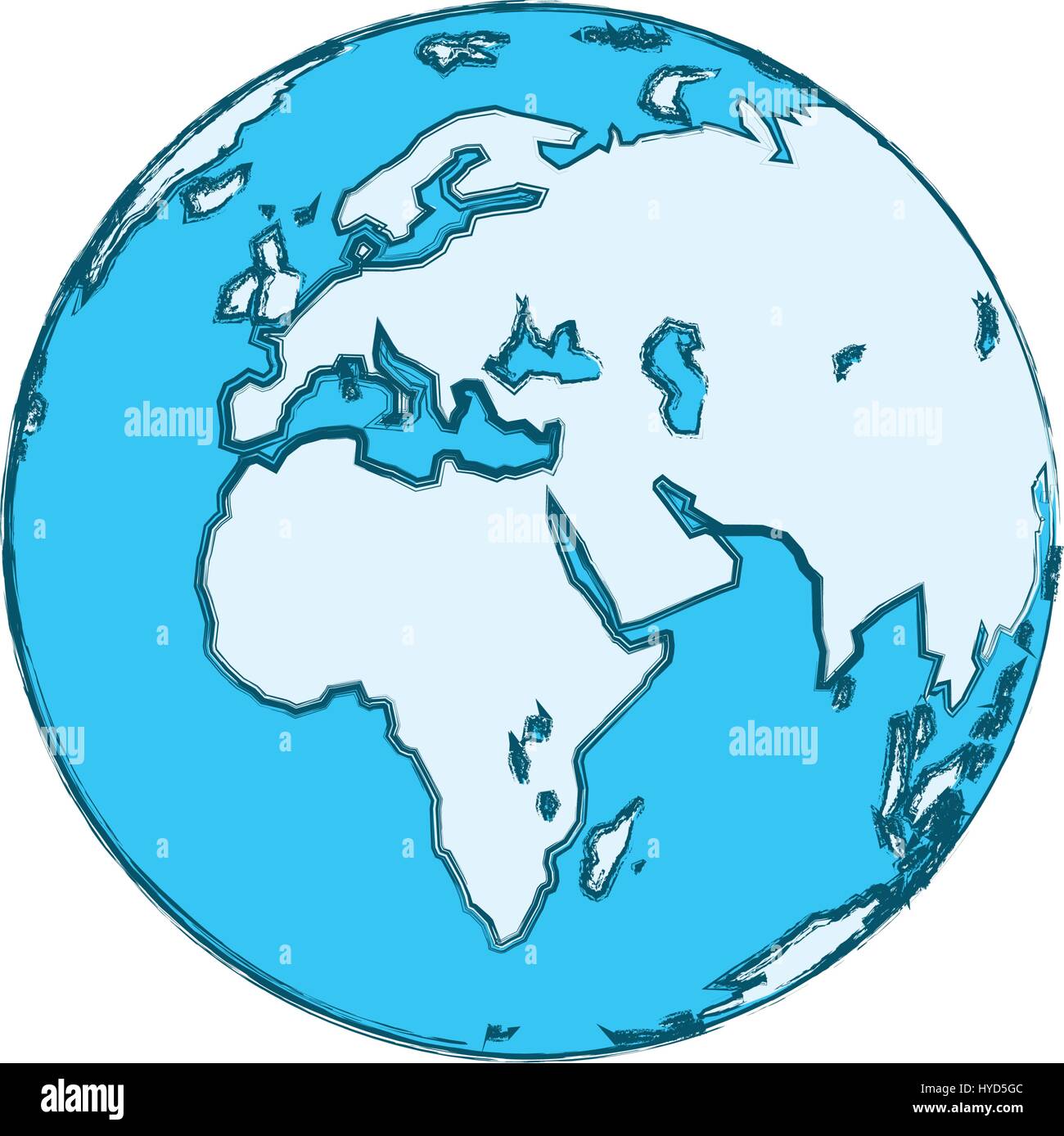 Planet earth geography Stock Vector Image & Art - Alamy