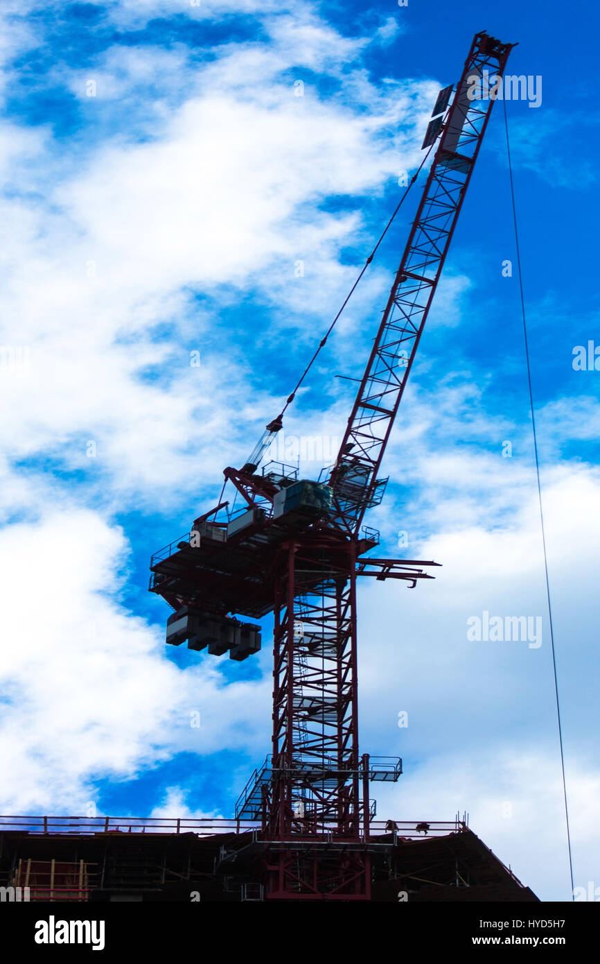 Vertical view crane new hi-res stock photography and images - Alamy