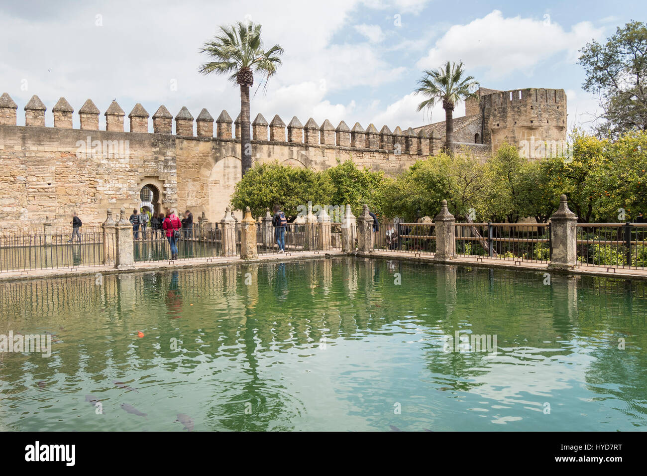 Alcazar de los Reyes Cristianos in Cordoba, Spain Stock Photo - Alamy