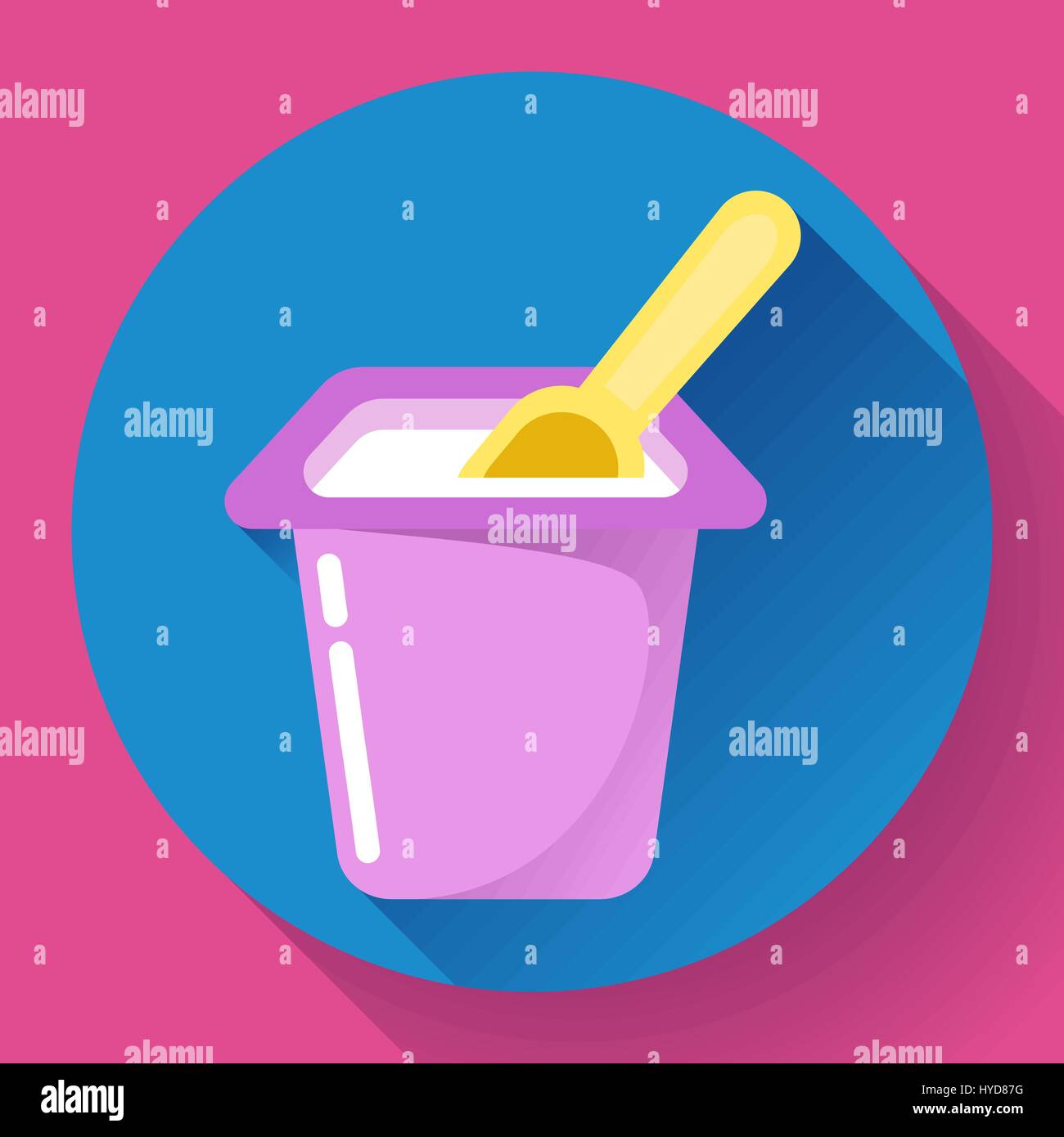 Yogurt bottle drink icon vector hires stock photography and images Alamy