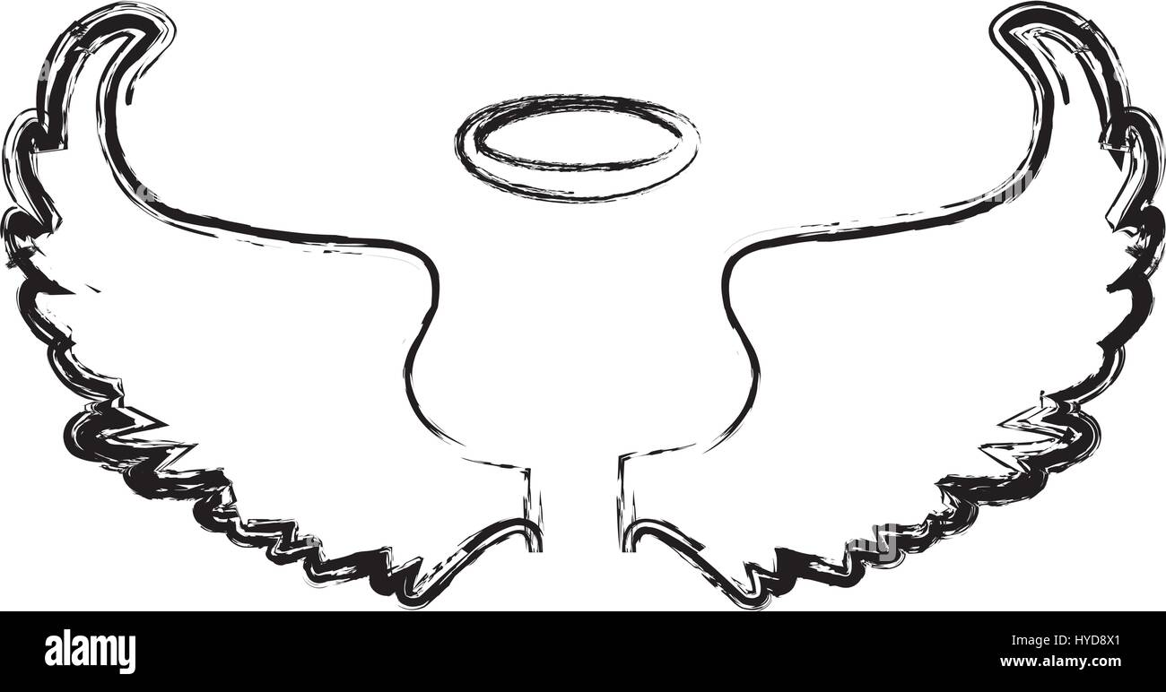 Holy spiritual angel icon vector illustration graphic design Stock ...
