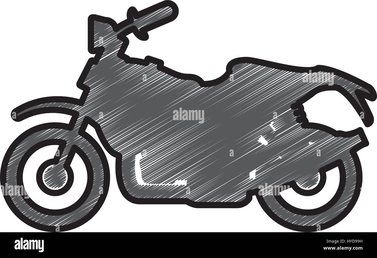 Custom vintage motorcycle icon vector illustration graphic design Stock ...