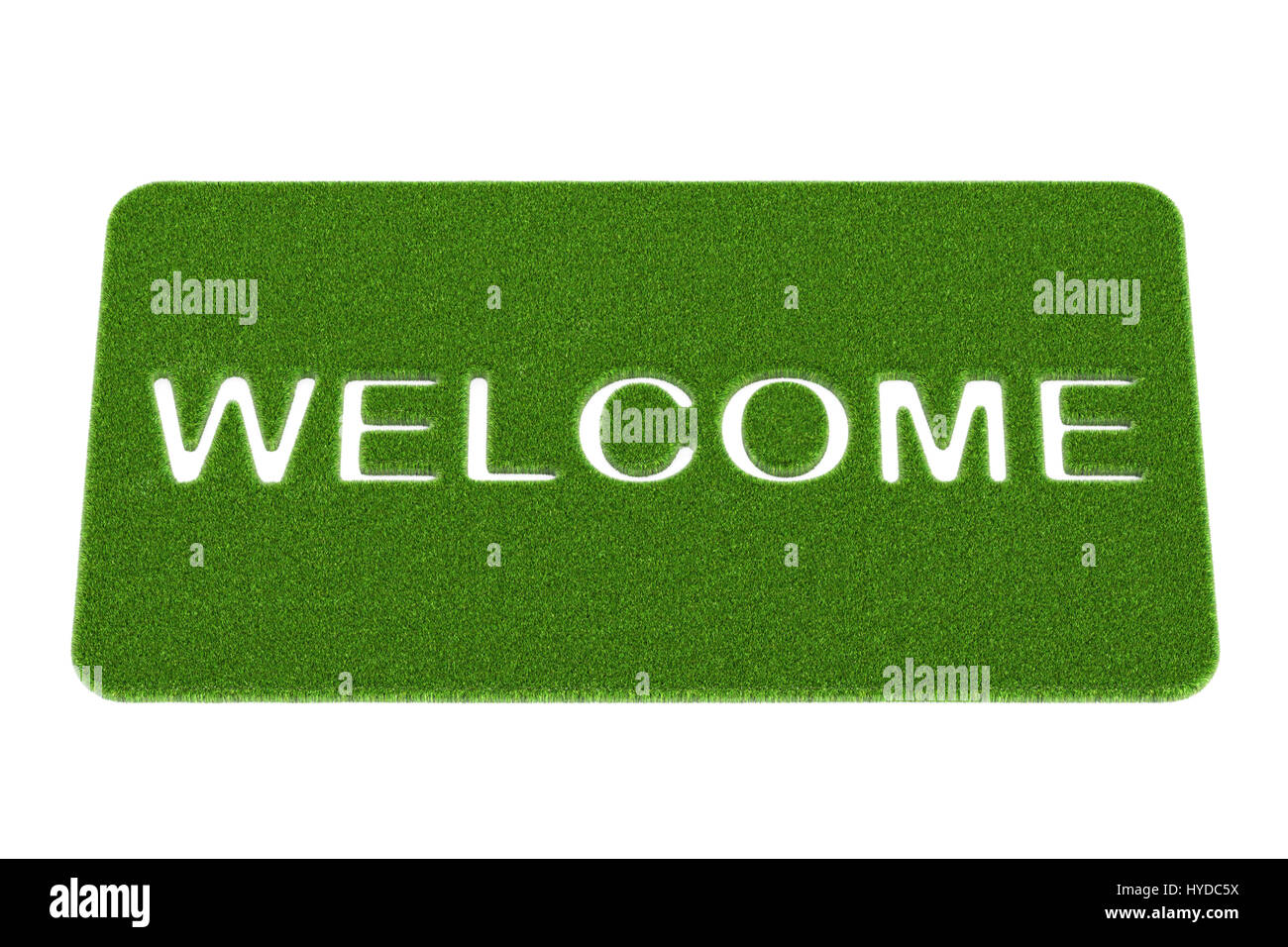 Welcome mat grass hi-res stock photography and images - Alamy