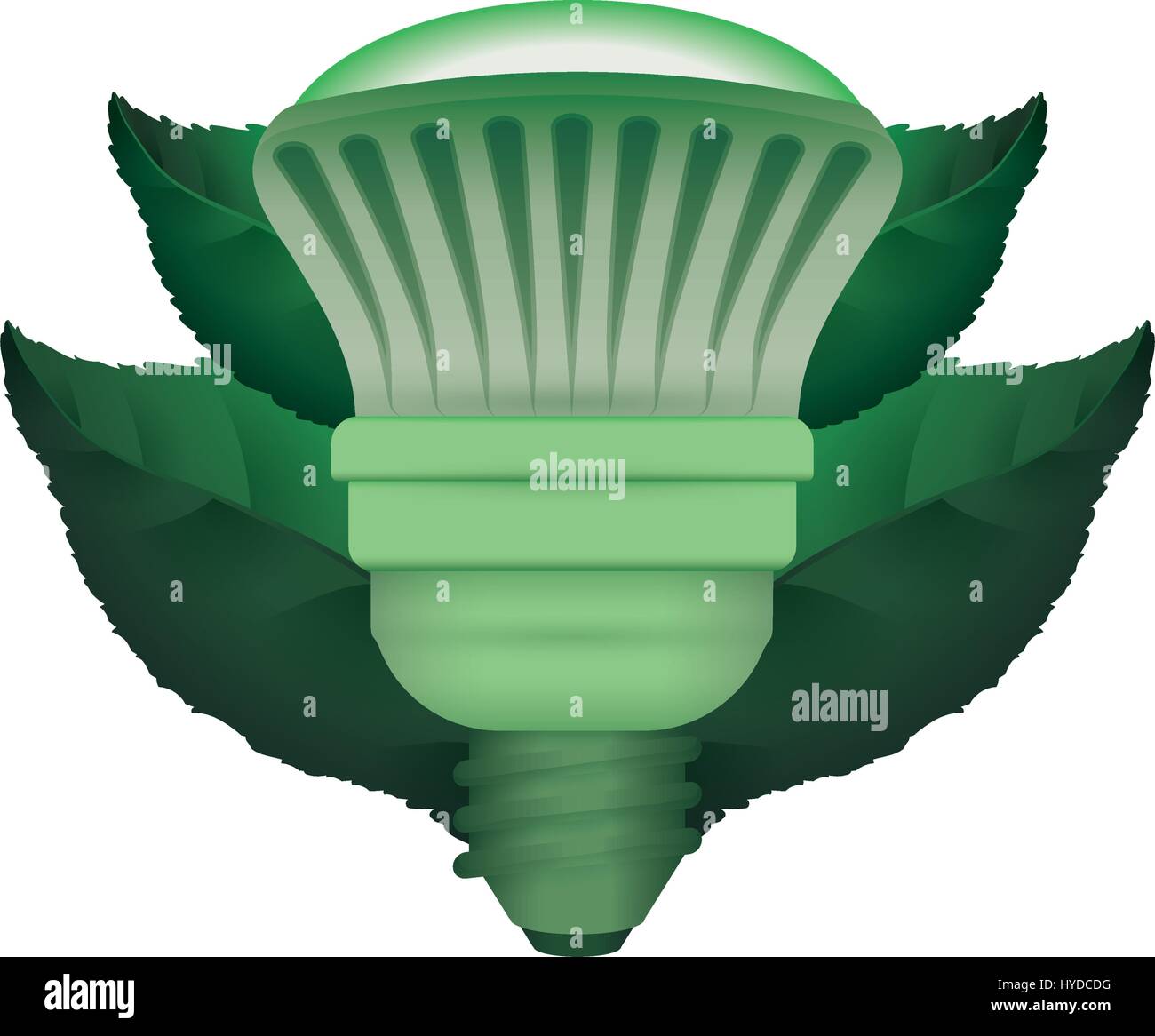 light bulb environmentally friendly halogen vector icon illustration