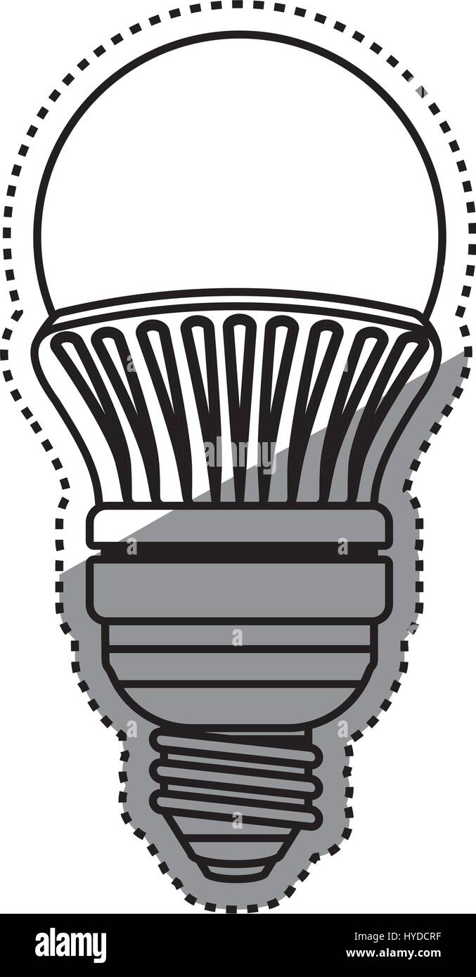 light bulb electric vector icon illustration graphic design Stock ...