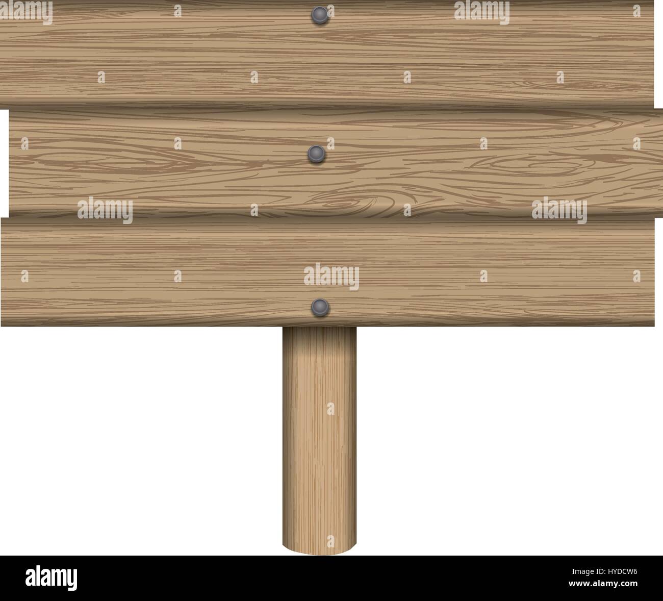 sign wooden wood planks vector icon illustration Stock Vector Image ...